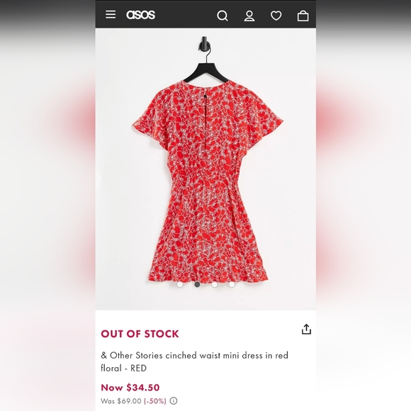 ASOS Mini Dress - Picture 8 of 8